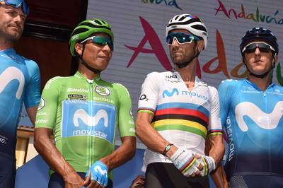 Quintana opent met Valverde de aanval op Roglic: Niets te verliezen