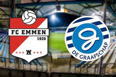 LIVE: De Graafschap en FC Emmen zorgen voor doelpuntrijke eerste helft