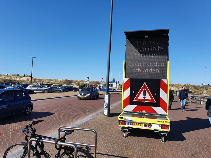 Waarschuwingsborden Noordwijk aan Zee