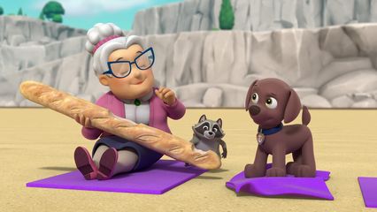 1. Pups redden de wilde waterskiërs & Pups redden de assistent van de burgemeester