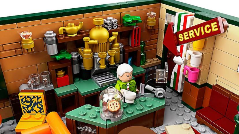De LEGO-set van Central Perk uit Friends