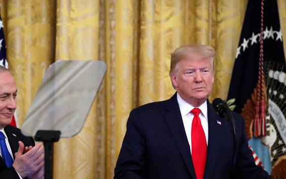 Donald Trump pleit voor Palestijnse staat met hoofdstad in Oost-Jeruzalem