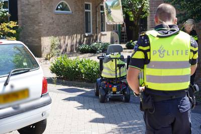 Bestuurder scootmobiel gewond na ongeluk in Raamsdonk