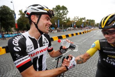 Dumoulin stijgt naar vierde plaats WorldTour