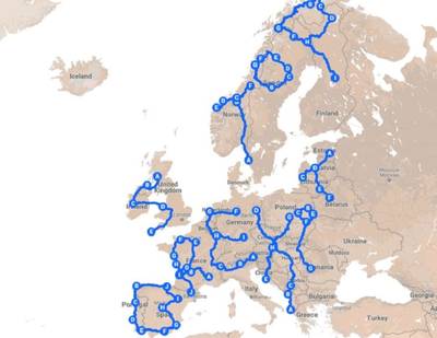 Brit zet anti-Brexit boodschap letterlijk op de kaart