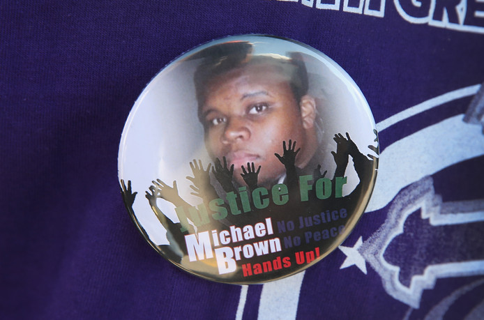 Michael Brown badge