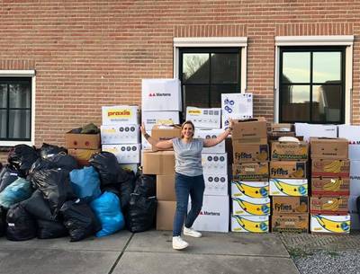 Inzameling van winterkleren voor vluchtelingen is behoorlijk uit de klauwen gelopen