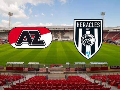 AZ ontvangt favoriete tegenstander Heracles