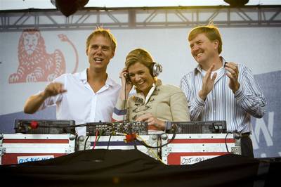 Dj Armin is echt 'van Buren', net als Willem Alexander: 'Kicken zeg'