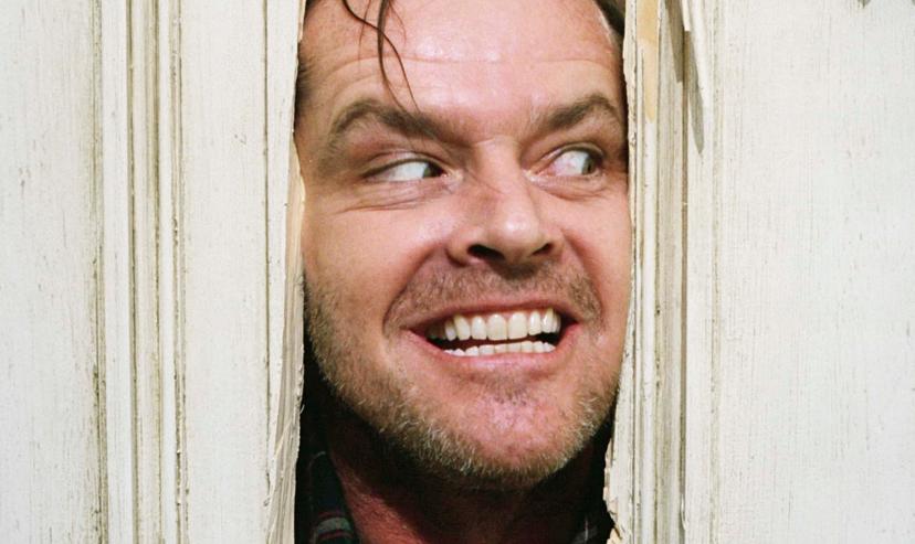 Jack Nicholson in The Shining 1980