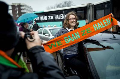 Actievoerders We Gaan Ze Halen bestolen