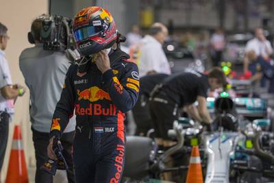 Verstappen: Je moet altijd positief blijven
