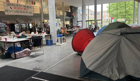 Protest pro-Palestijnse actievoerders UGent gaat door ondanks toegevingen rector: ‘Er zijn veel banden die ze buiten beschouwing laten’