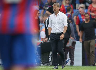 De Boer verwijt Crystal Palace 'gebrek aan lef'
