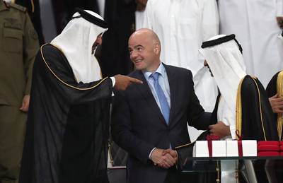FIFA-baas Infantino: WK in Qatar niet in gevaar