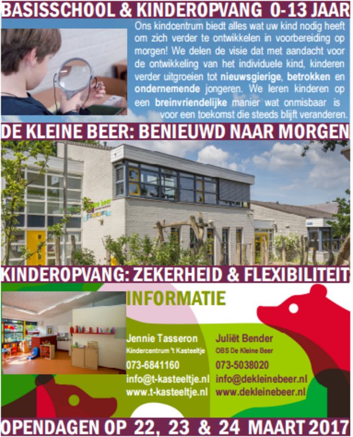 Open Dagen Op De Kleine Beer Sint Michielsgestel Bd Nl
