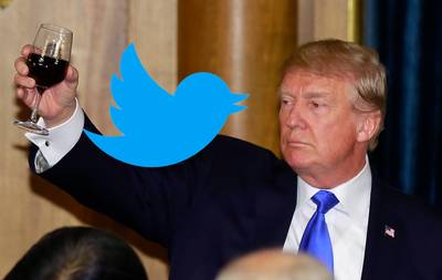 Twitterpresident Trump: een jaar in Tweets