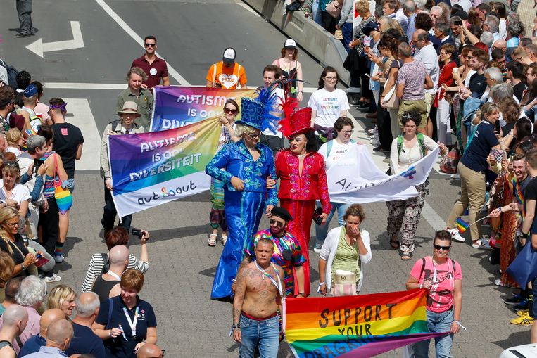 90.000 aanwezigen op Antwerp Pride Binnenland Nieuws HLN