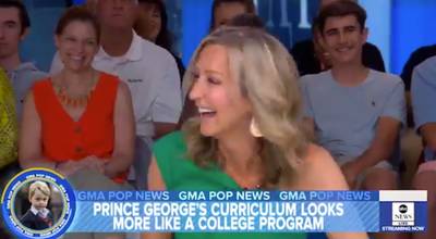 Presentatrice maakt prins George (6) belachelijk vanwege balletlessen, kijkers woest