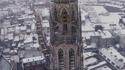 Een drone legt Breda op spectaculaire vast