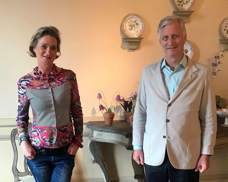 King Filip meets Princess Delphine: ‘It was a warm meeting’