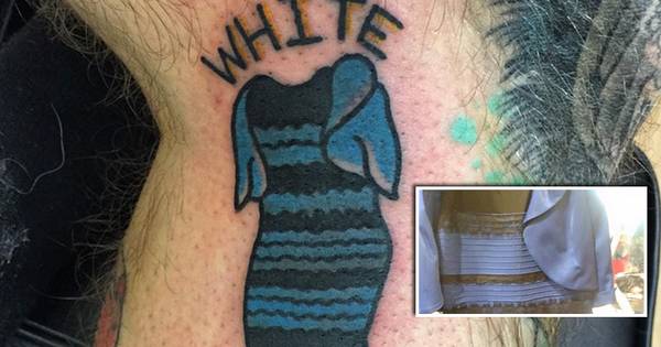 Na Mysterieuze Jurk Nu Ook De Mysterieuze Tattoo Bizar Ad Nl