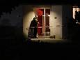 Politie bij de woning in Overloon waar een 16-jarige inbreker de 76-jarige bewoner heeft mishandeld.