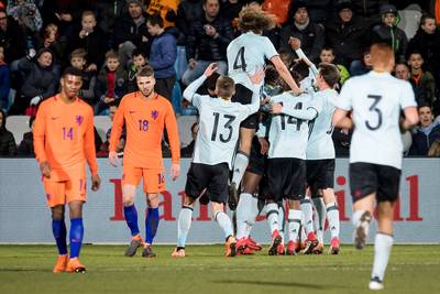 Pijnlijke nederlaag Jong Oranje tegen België