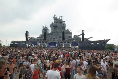 Brandje tijdens eindshow DreamFields