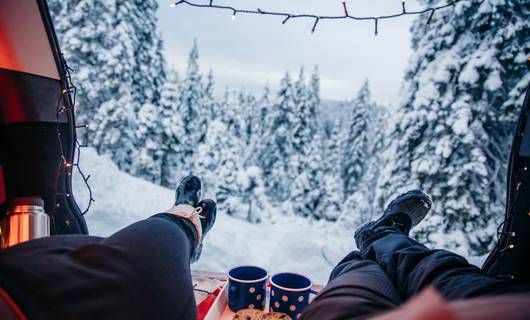 Hartje winter kamperen: ‘Een magisch gevoel’
