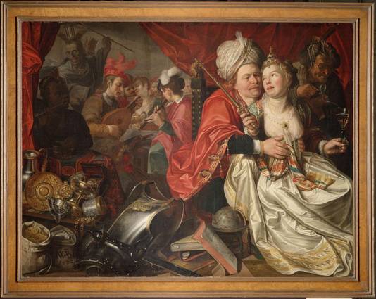Een van de gestolen schilderijen.