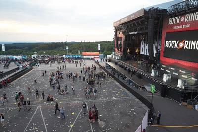 Festival Rock am Ring stilgelegd door terreurdreiging