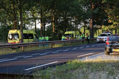 Motorrijder verongelukt op Rijksweg bij Reek