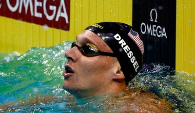 Dressel schrijft geschiedenis: drie keer goud op een avond