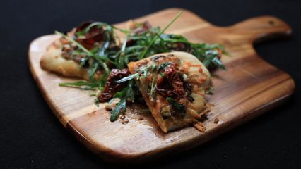 37. Pizzette purée d'aubergine