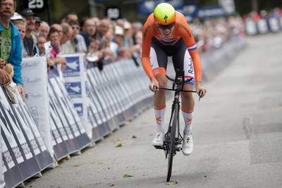 Oranje-vrouwen als toptrio naar WK tijdrijden