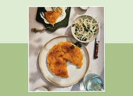 Zomers, romig en fris: deze tarte tatin van zoete tomaat is een succesnummer