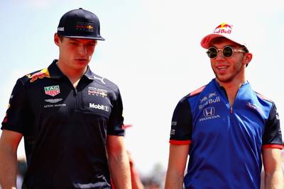 Pierre Gasly nieuwe teamgenoot van Max Verstappen