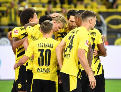 Avec ses Belges et un Haaland (déjà) en forme, Dortmund s'impose face à Mönchengladbach