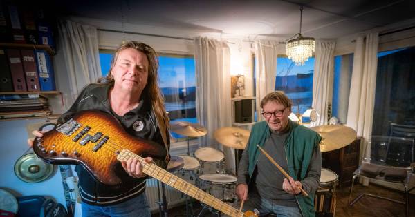 Vader en zoon Courbois, jazz en hardrock, op één podium