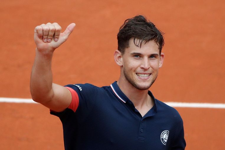 Dominic Thiem droogt Alexander Zverev af en bereikt halve ...