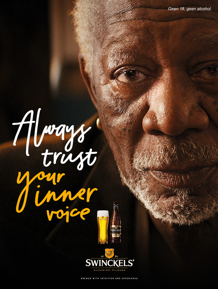 Morgan Freeman Prijst Bavaria Aan Hij Zei Dat Hij Het Lekker Vond 