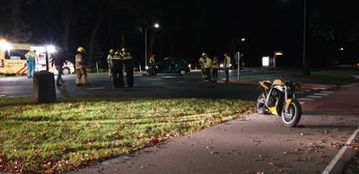 Twee gewonden bij zwaar ongeluk; weg tussen Nijmegen en Groesbeek afgesloten voor onderzoek