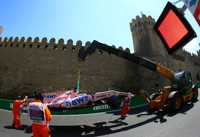 Bocht 8 maakt overuren in Bakoe