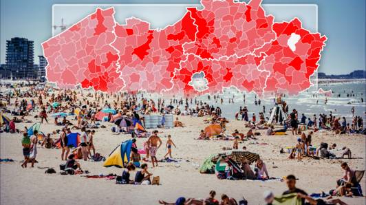 De zomers worden nóg heter, maar dat treft niet alle Vlamingen even hard: zo gevoelig is jouw gemeente voor hitte