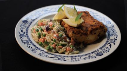 23. Cabillaud pané au chorizo