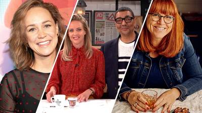 Foodblogger Susan Aretz en musicalactrice Anouk Maas in De Ochtend Show to go