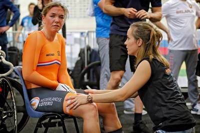Braspennincx komt niet verder dan vijfde plaats in finale keirin