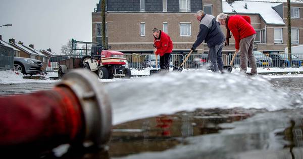 Doei sneeuw, hallo Ewijks ijs