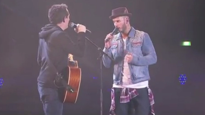 Gad Elmaleh Sincruste Au Concert De Matt Pokora People